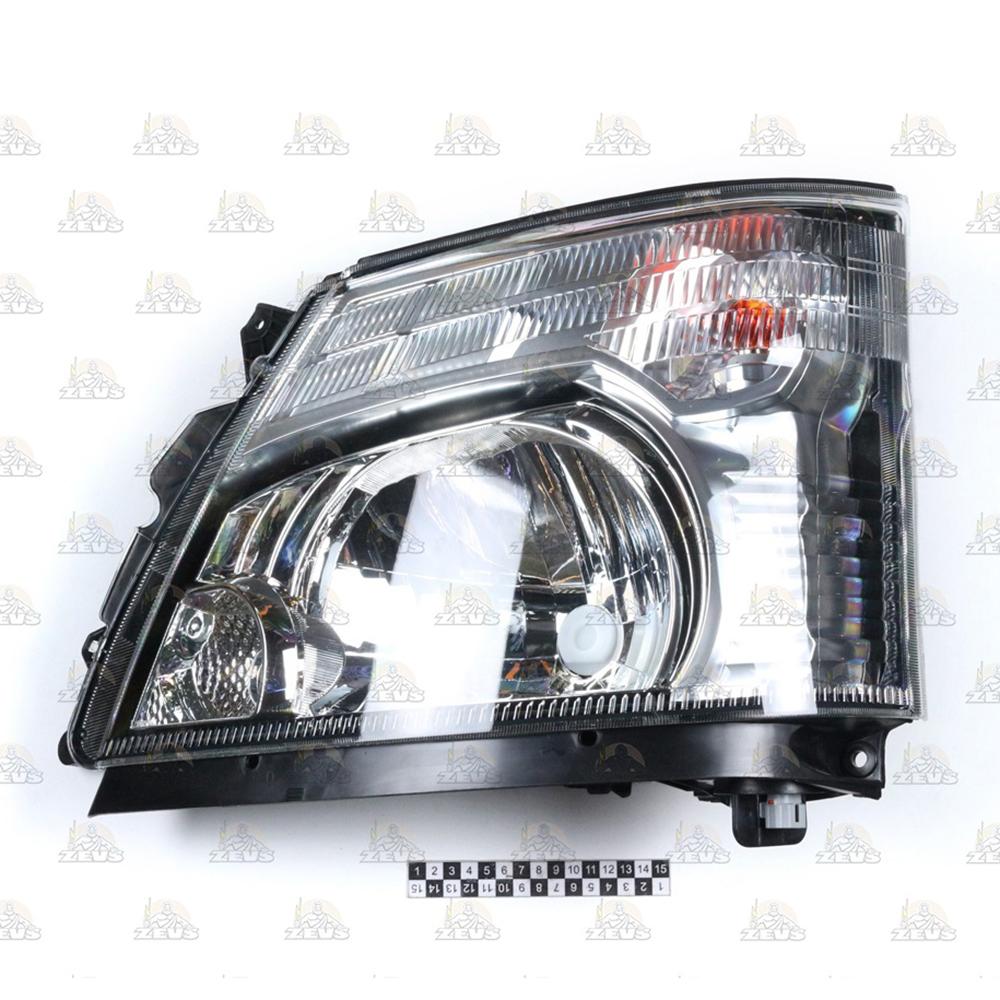 Фара передняя левая Hino-300 ш/к N04C Евро-4 / Евро-5 дорестайлинг | Zevs